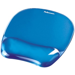 Fellowes Crystal Gel podloga za miško/počivalo za zapestje