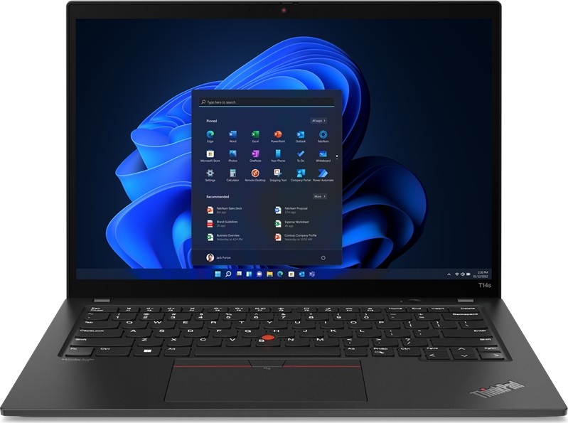 Intel® Core™ i7-1265U / 1,8 - 3,6 GHz / 10-Core (2C+8c/12T) / Turbo Speed 4,8 GHz, 16 GB DDR4 SODIMM, 256 GB NVMe SSD, 35,6 cm (14,0″), Matiran (AntiGlare, matt), Touch, WUXGA / 1920 x 1200, Intel® Iris® Xe Graphics, HDMI, Thunderbolt, 2x USB, Backlit keyboard, bluetooth, No OS Installed - Win10P COA