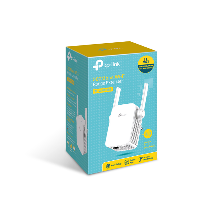TP-LINK WA855RE 300Mbps Wi-Fi Range Extender + 1xRJ45 Ethernet - slika 3