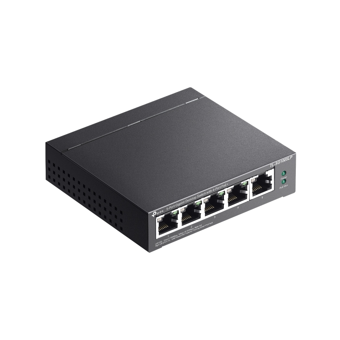 TP-LINK 5-Port Gigabit desktop switch stikalo z 4-Port PoE+ - slika 3