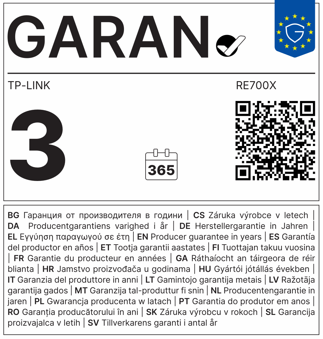 TP-LINK RE700X AX3000 WiFi 6 Range Extender - slika 3