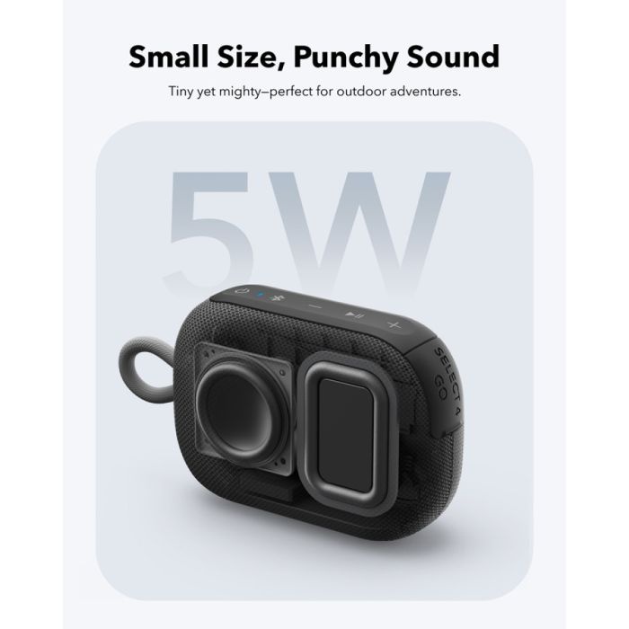 Anker Soundcore prenosni Bluetooth zvočnik Select 4 GO, vijoličen - slika 4