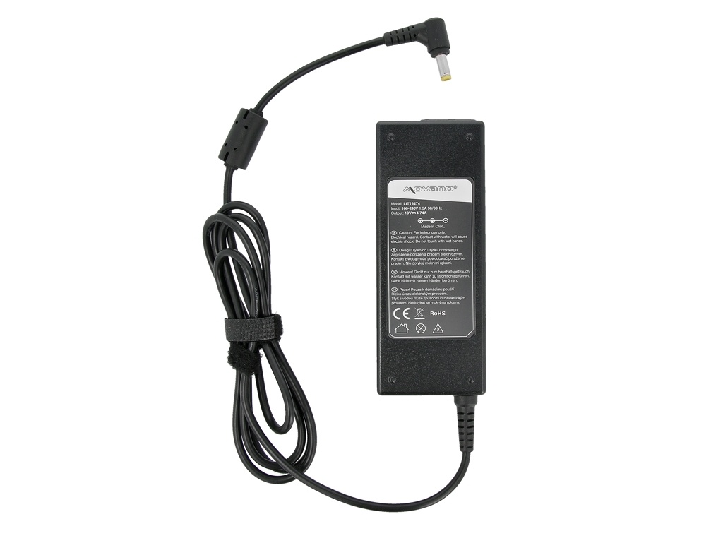 Polnilec za prenosnike HP / Compaq / Toshiba / Acer / Asus / Lenovo / Fujitsu, 90W / 19V / 4,74A / 5,5mm x 2,5mm - slika 6