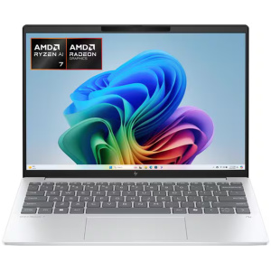 AMD Ryzen 7 350 (2,0 GHz),16 GB LPDDR5X, 33,8 cm (13,3") WQXGA (2560x1600) IPS UWVA AG LED, SSD 1 TB PCIe NVMe, AMD Radeon 860M Graphics (IGP), HDMI 2.1, 2x USB-C 3.2 Gen2 (DisplayPort - 10Gbps), 1x USB-A 3.2 Gen2 (10Gbps), 1x USB-A 3.2 Gen1 (5Gbps), Wi-Fi 6E MT7922 (2x2), Bluetooth 5.3, Backlit Kbd., Webcam, Microsoft Windows 11 Home (64-bit)