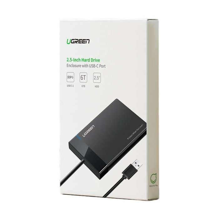 Ugreen 2.5 USB 3.0 na SATA HDD ohišje - box - slika 2