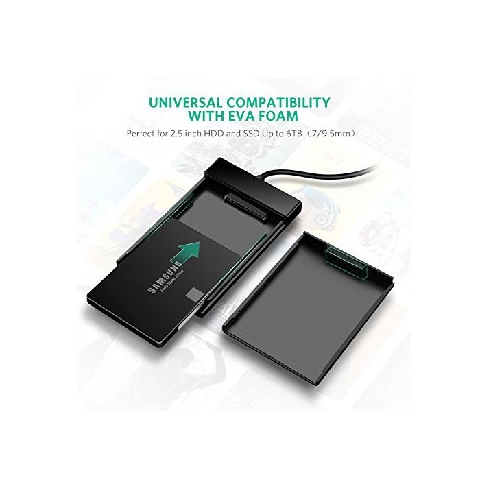 Ugreen 2.5 USB 3.0 na SATA HDD ohišje - box - slika 4