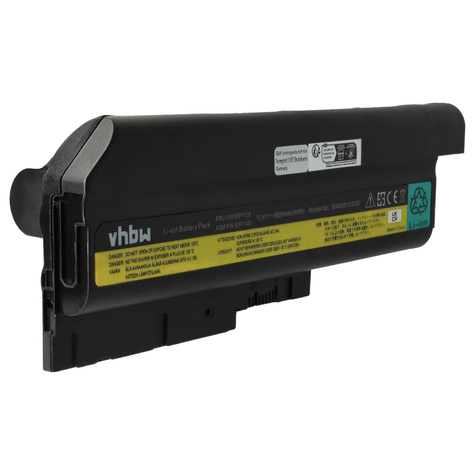 Baterija za Lenovo ThinkPad SL500 / R60 / T60, 8800 mAh - slika 2