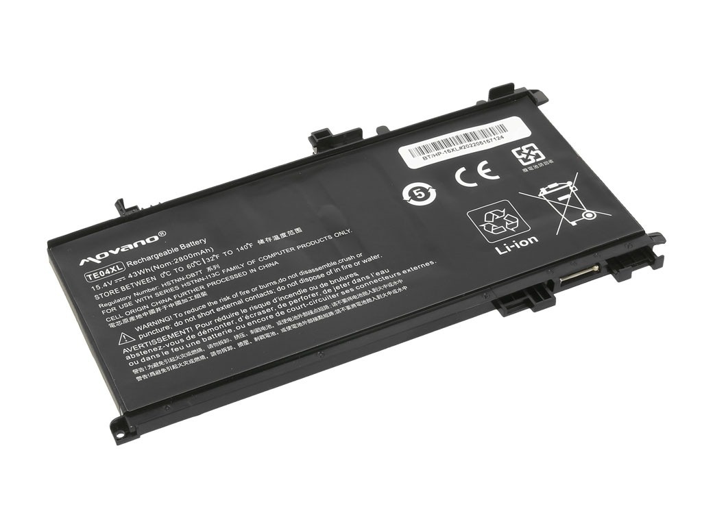 Baterija za HP Omen 15-AX / Pavilion 15-BC, TE04XL, 2800 mAh - slika 2