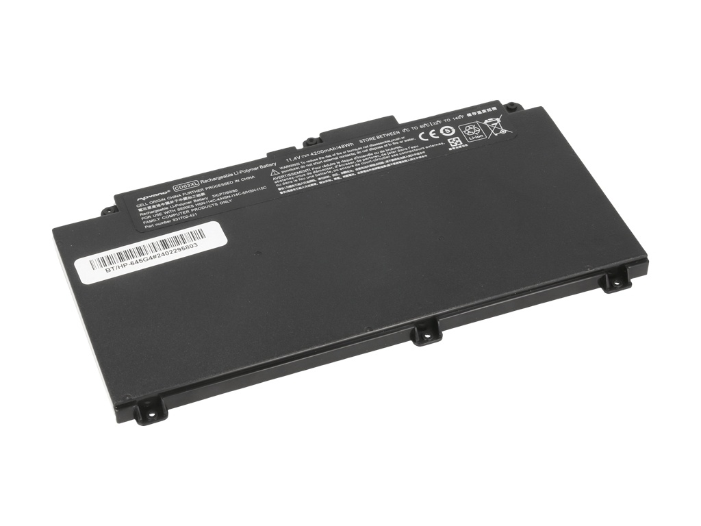 Baterija za HP Probook 640 G4 / 640 G5 / 645 G4 / 650 G4 / 650 G5, CD03XL, 4200 mAh - slika 2