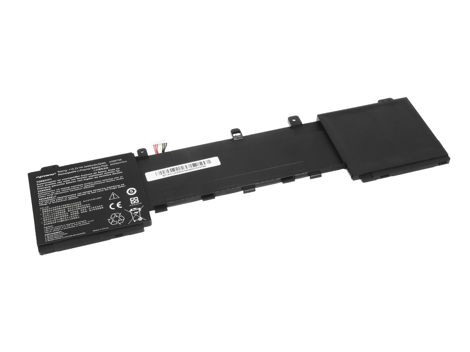 Baterija za Asus ZenBook Pro 15 UX550 / UX580, C41N1728, 3400 mAh - slika 3