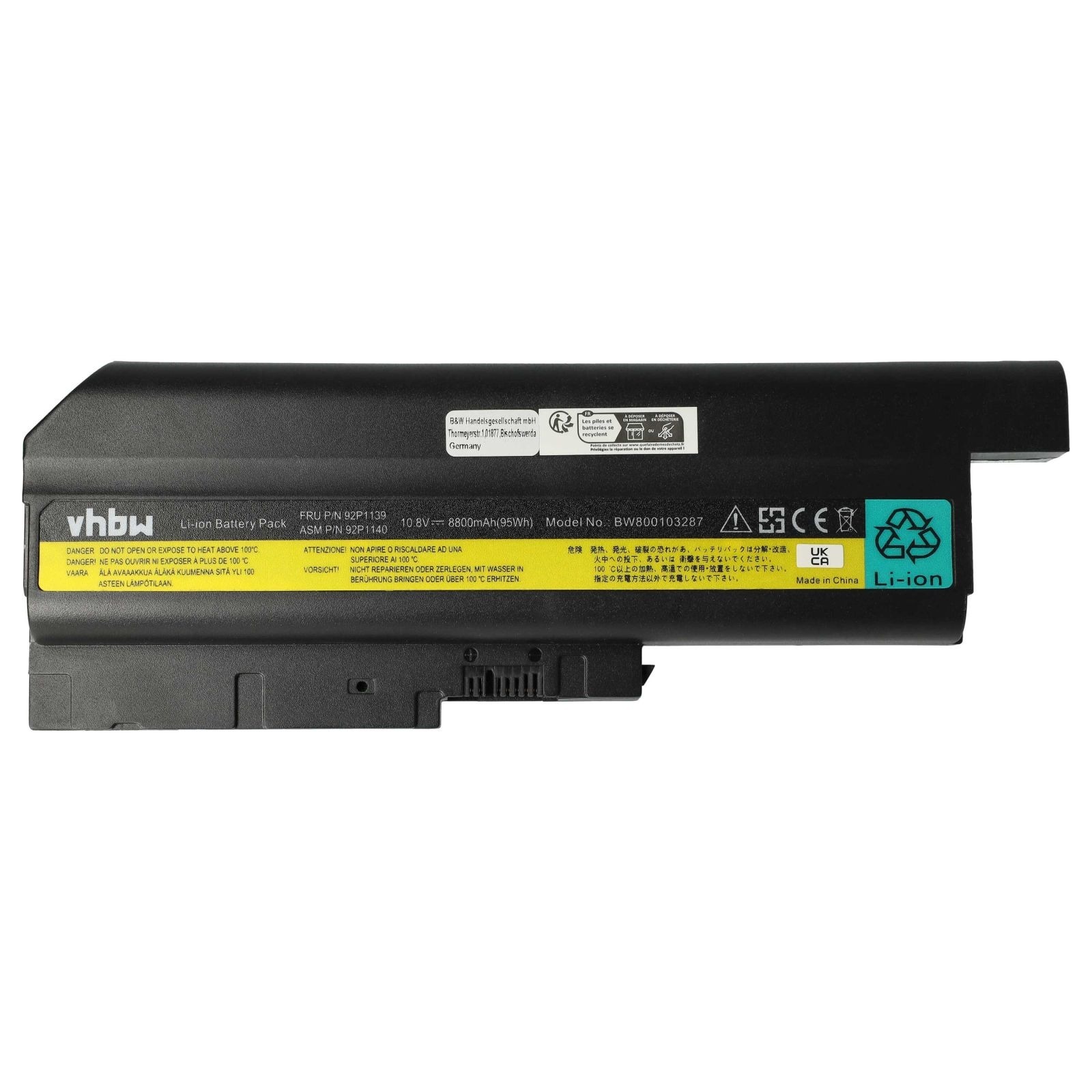 Baterija za Lenovo ThinkPad SL500 / R60 / T60, 8800 mAh - slika 4