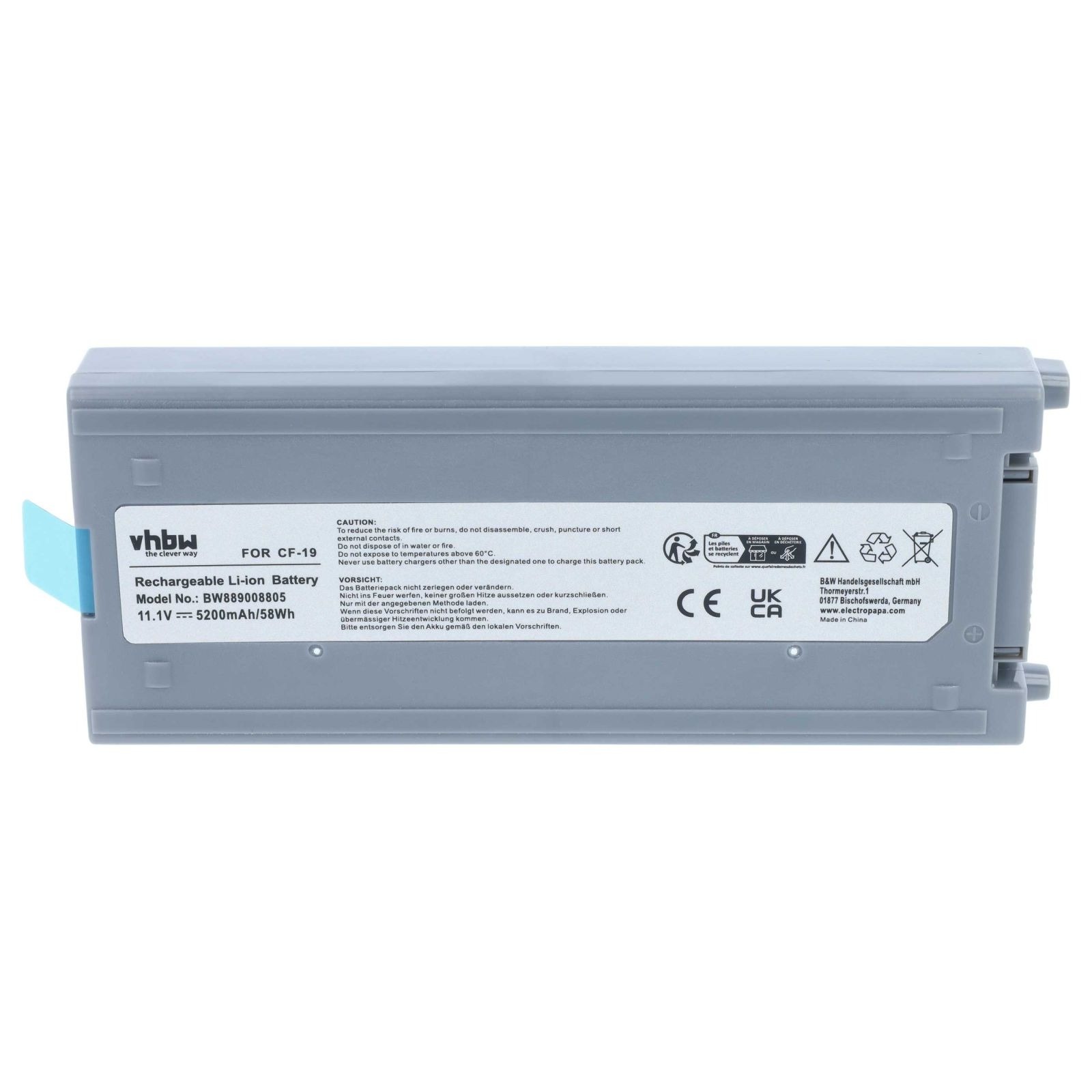 Baterija za Panasonic Toughbook CF-19, 5200 mAh - slika 4