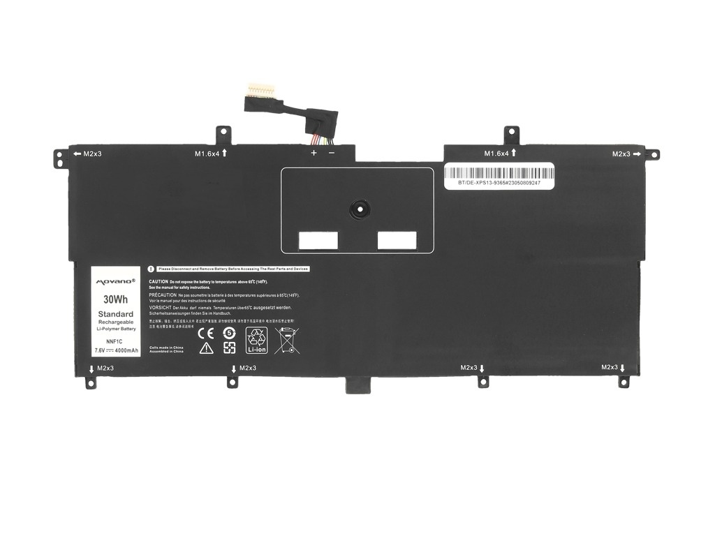 Baterija za Dell XPS 13 9365, 4000 mAh - slika 5