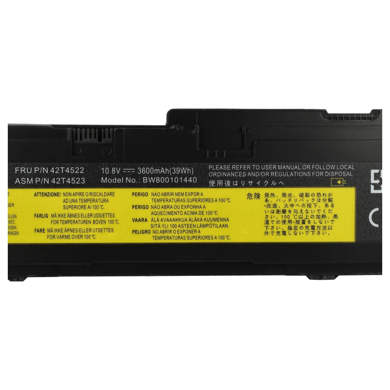 Baterija za Lenovo Thinkpad X300 / X301, 3600 mAh - slika 5