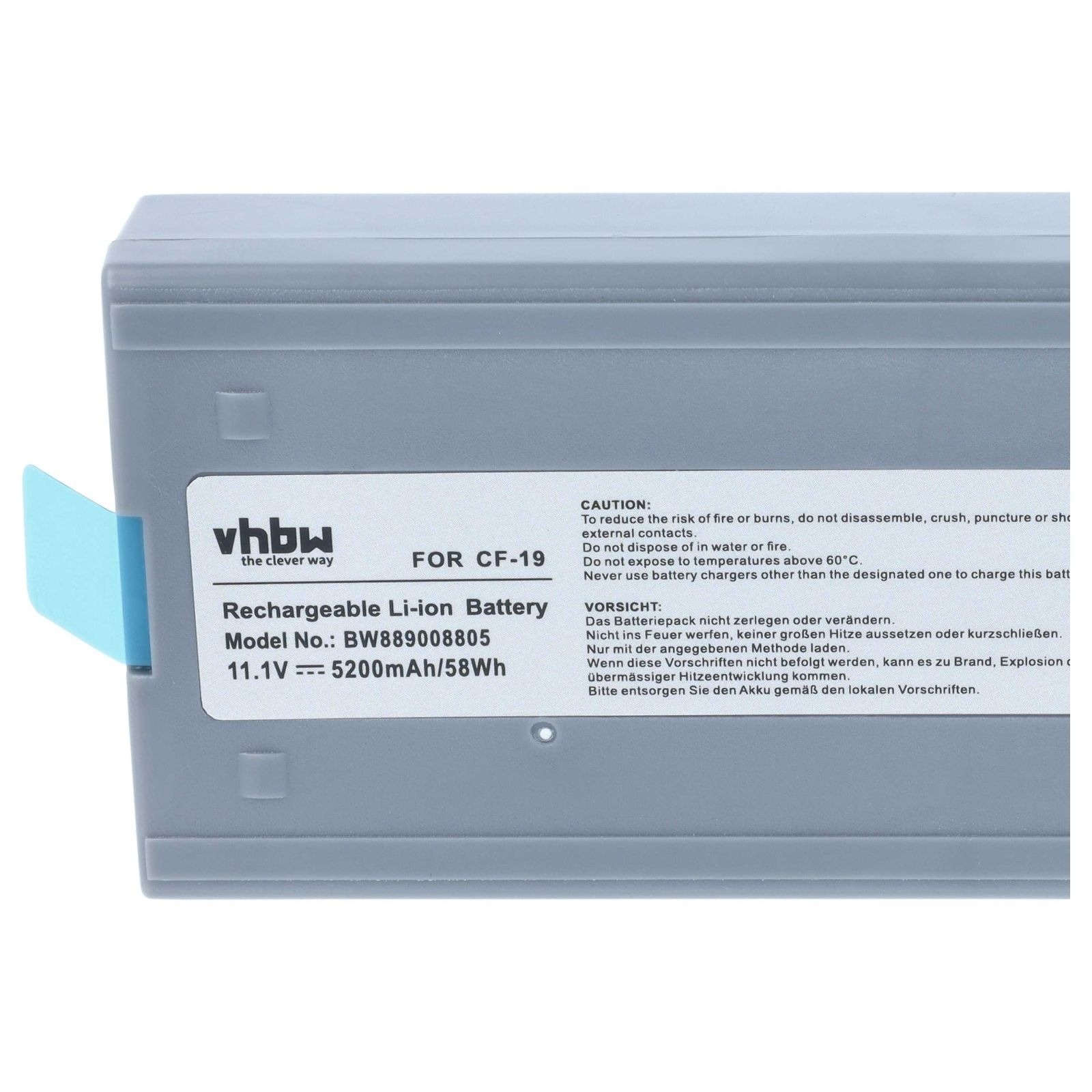 Baterija za Panasonic Toughbook CF-19, 5200 mAh - slika 6