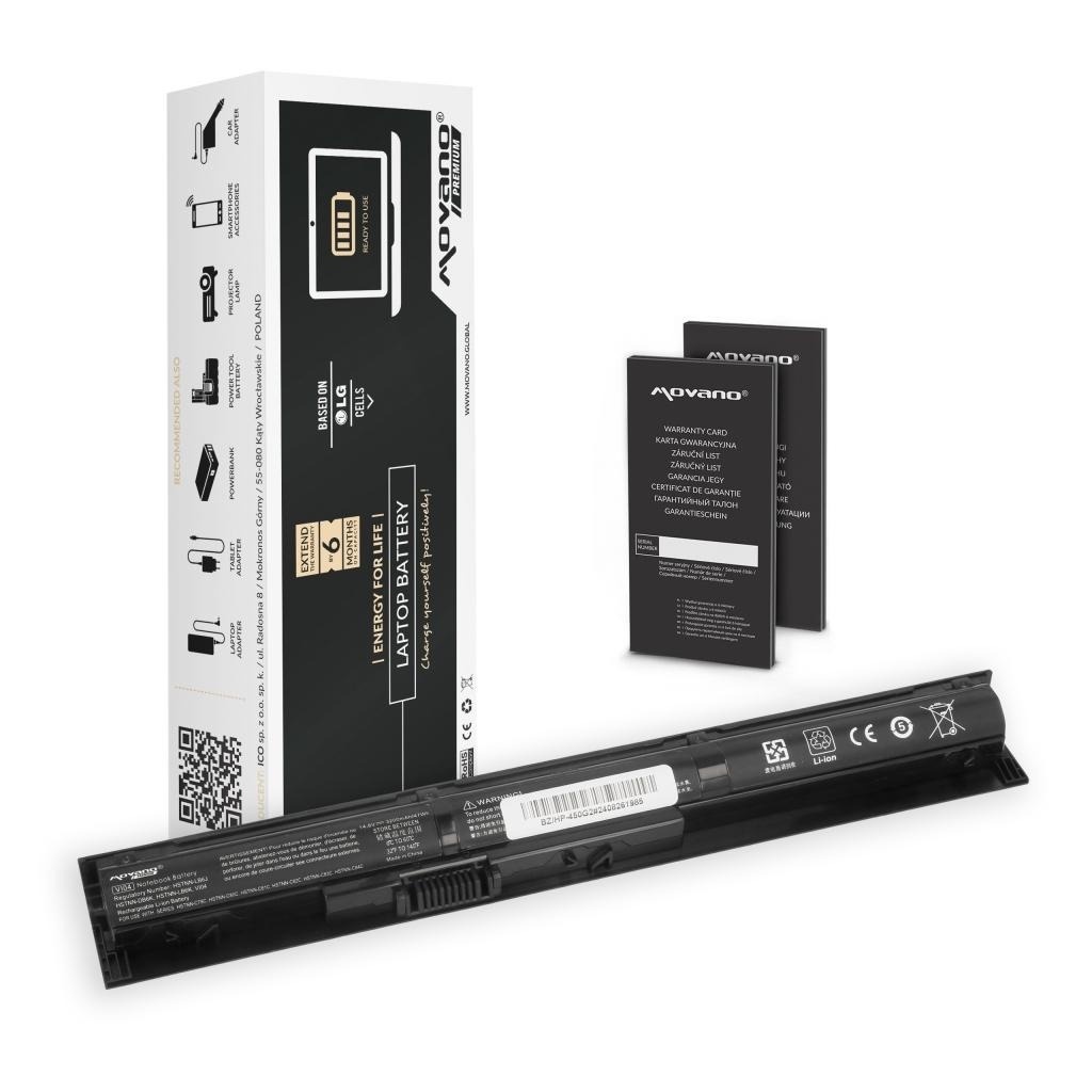 Baterija za HP Probook 440 / 450 / 455 / Envy 14 / 15 / 17 / Pavilion 15 / 17, VI04, 3200 mAh - slika 6