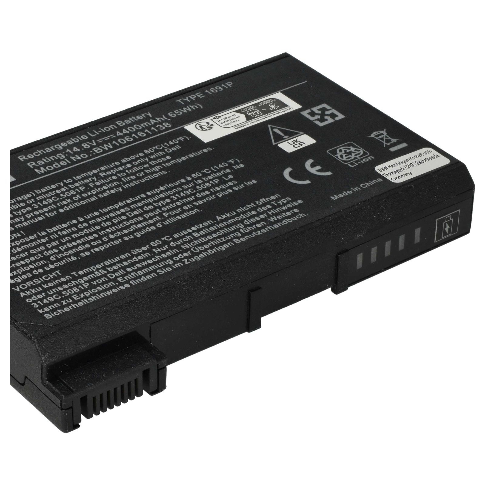 Baterija za Dell Inspiron 2100 / 4000 / 8000, 4400 mAh - slika 7