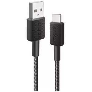 Anker 322 USB-A to USB-C pleten kabel 0