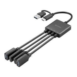 Sandberg USB-C/A na 2A+2C Splitter