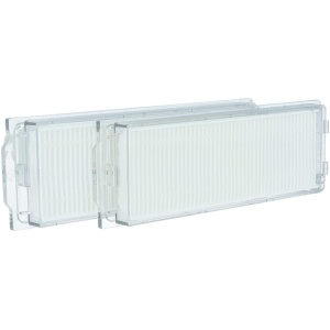 <p>Komplet nadomestnih&nbsp;HEPA protialergijskih filtrov za robotske sesalnike Xiaomi.</p><p><b>Vsebina kompleta:</b></p><ul><li>2 x HEPA filter za fine prašne delce (14,2 cm x 5,2 cm x 2,5 cm)</li></ul><br><p><b>Primerno za:</b></p>Xiaomi:<br><ul><li>Mi Robot Vacuum Mop 2 Lite, MJSTL</li><li>Mi Robot Vacuum Mop 2 Pro Black, Mi Robot Vacuum Mop 2 Pro White,&nbsp;MJST1SHW</li></ul><br><b>Lastnosti:</b><ul><li>Proizvajalec: VHBW</li><li>Barva: bela</li></ul><br>