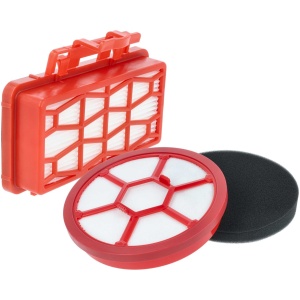 <br><p>Komplet nadomestnih filtrov za robotske sesalnike Dirt Devil.</p><p><b>Vsebina kompleta:</b></p><ul><li>1 x predmotorni filter ( diameter:15,2,&nbsp; višina: 2,8 cm)</li><li>1 x HEPA filter (dimenzije: 12,4 cm x 6,5 cm x 2,5 cm)</li></ul><br><p><b>Originalne oznake:</b></p><br><ul><li>/<br></li></ul><br><p><b>Primerno za:</b></p>Dirt Devil: <br><ul><li>Infinity Rebel 50, Infinity Rebel 52, Infinity Rebel 54, Infinity Rebel DD5254, Infinity Rebel DD5254-01, Infinity Rebel DD5500, Infinity Rebel DD5501, Infinity Rebel DD5550, Multicyclone DD5254-01</li></ul><br><br><b>Lastnosti:</b><ul><li>Proizvajalec: VHBW</li></ul><br>