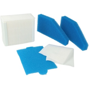 <br><p>Set nadomestnih HEPA protialergijskih filtrov za sesalnike Thomas.<br></p><p><b>Vsebina kompleta:</b></p><ul><li>5 x filter</li></ul><br><p><b>Originalne oznake:</b></p><ul><li>787241</li><li>787276</li><li>Filterset 99</li></ul><br><p><b>Primerno za:</b></p><p>Thomas:&nbsp;<br></p><ul><li>Aqua+ Anti Allergy, Aqua+ Multi Clean X7, Aqua+ Multi Clean X8 Parquet, Aqua+ Multi Clean X10 Parquet, Aqua+ Pet & Family, Cat & Dog XT, Lorelea XT, Mistral XS, Perfect Air Animal Pure, Twin XT, Vestfalia XT</li></ul><br><br><br><b>Lastnosti:</b><ul><li>Proizvajalec: VHBW</li><li>Barva: bela / modra</li></ul><br>