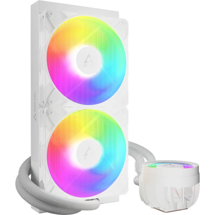 ARCTIC LIQUID FREEZER III PRO 280mm A-RGB vodno hlajenje za INTEL/AMD procesorje (bel) - slika 2