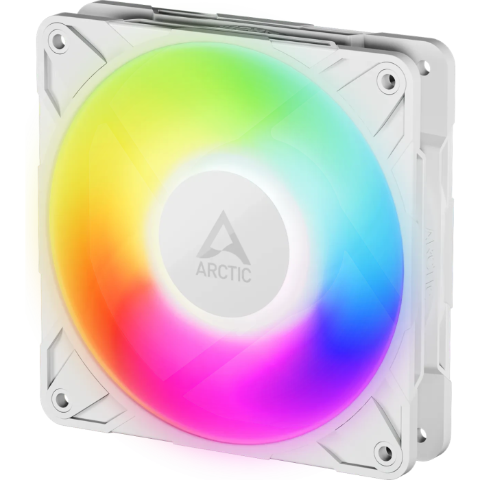 ARCTIC P12 PRO A-RGB 120mm 4-pin ventilator (bel) - slika 2
