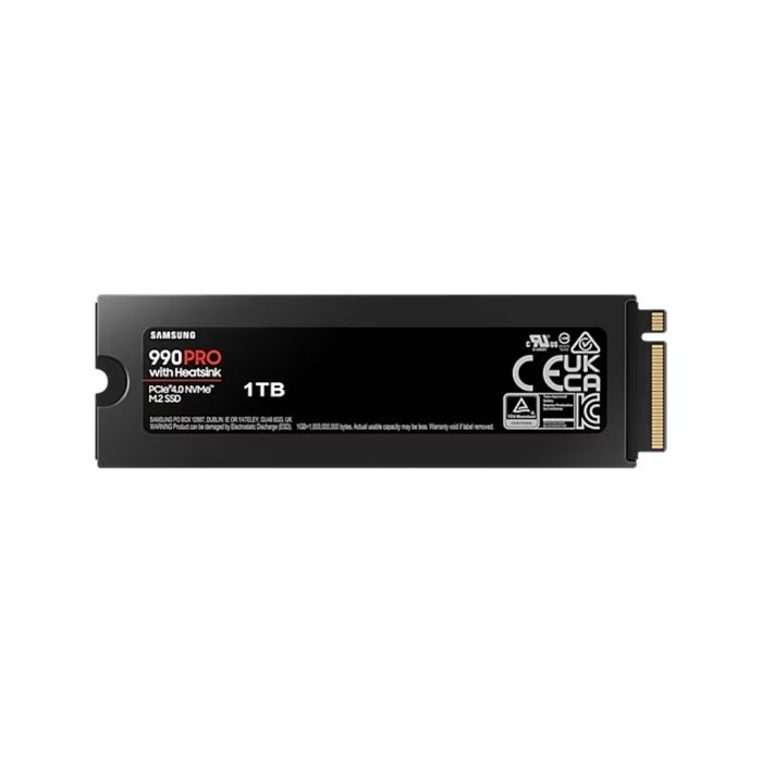 Samsung 990 PRO HeatSink SSD 1TB M.2 80mm PCI-e 4.0 x4 NVMe