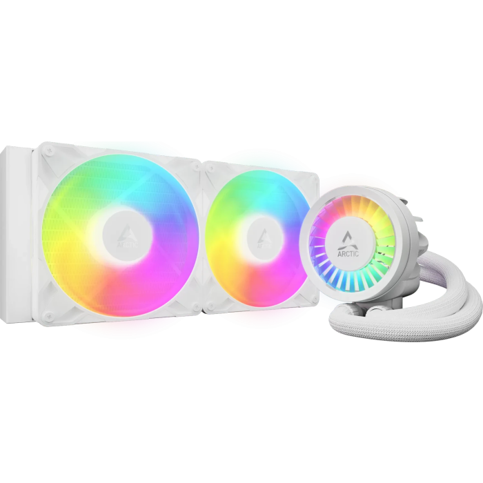 ARCTIC LIQUID FREEZER III PRO 280mm A-RGB vodno hlajenje za INTEL/AMD procesorje (bel)