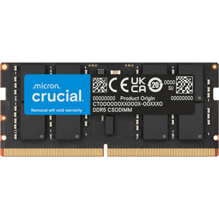 Crucial 32GB DDR5-6400 CSODIMM CL52
