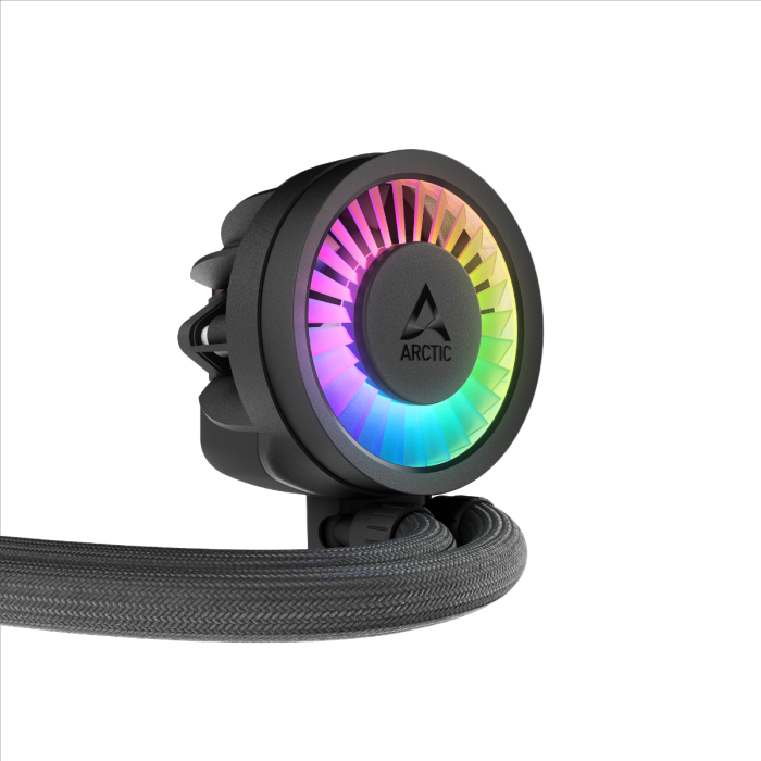 ARCTIC LIQUID FREEZER III PRO 240mm A-RGB vodno hlajenje za INTEL/AMD procesorje (črn) - slika 4