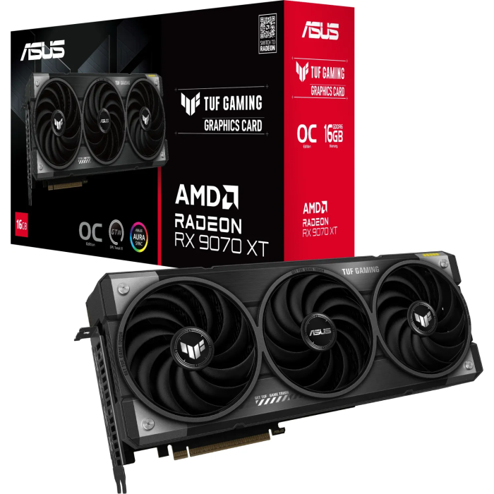 Grafična kartica ASUS TUF Gaming Radeon RX 9070 XT OC