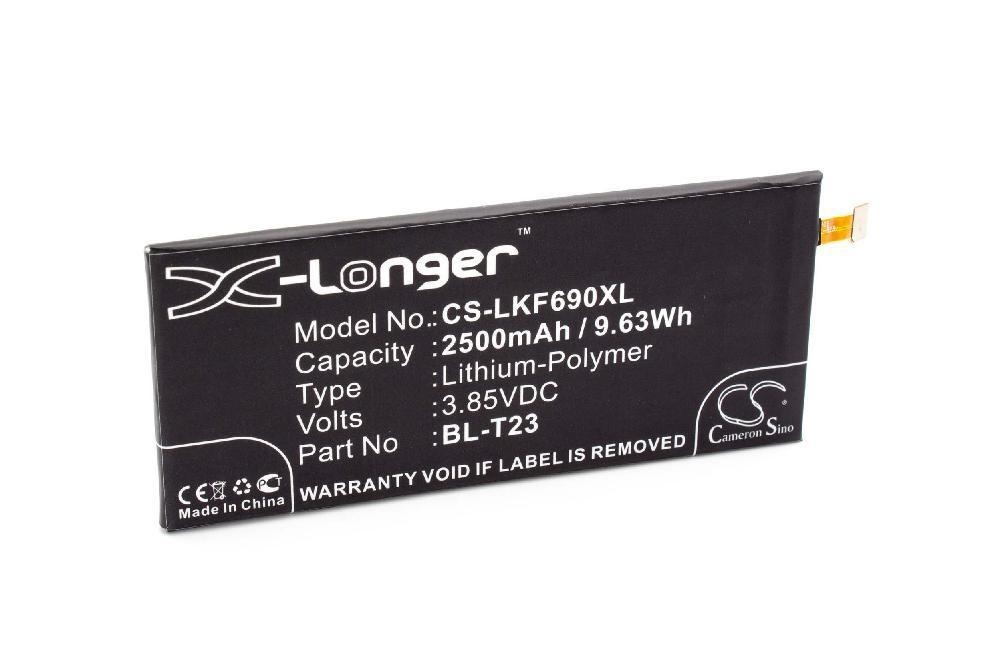 Baterija za LG K500 / K580 / F690L, 2500 mAh - slika 2