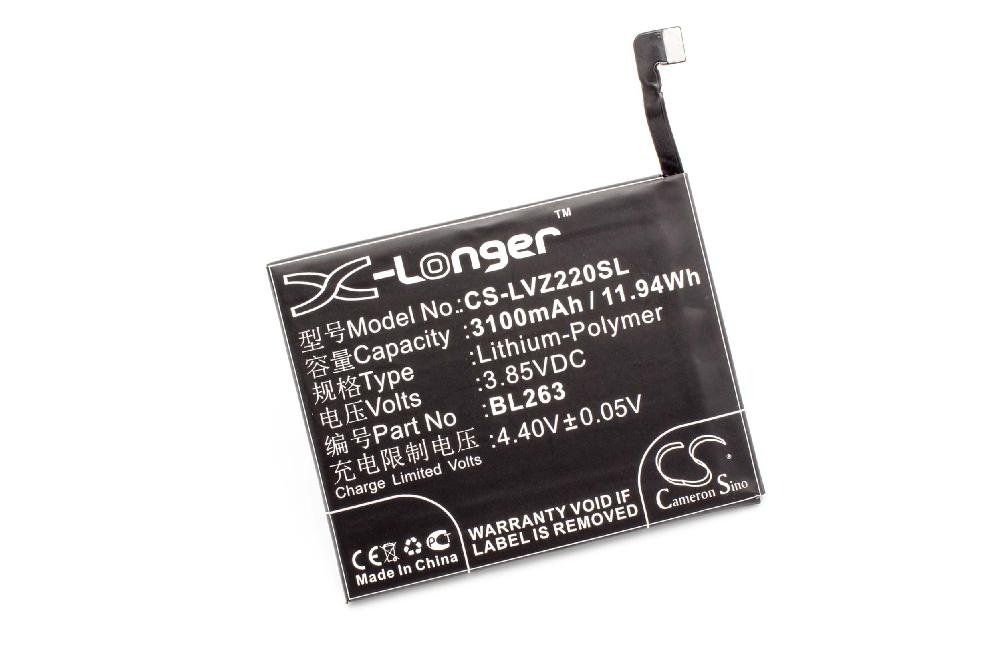 Baterija za Lenovo Zuk Z2 Pro / K920, 3100 mAh - slika 2