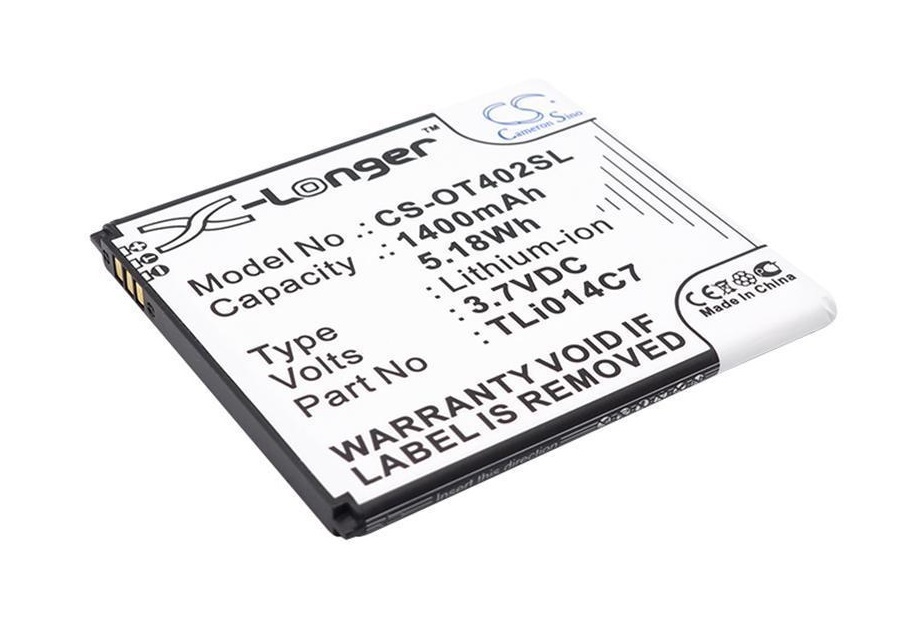 Baterija za Alcatel One Touch Pixi First / OT-4024, 1400 mAh - slika 2