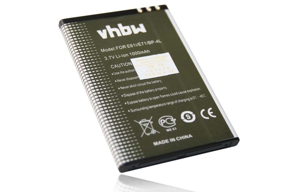 Baterija za Nokia 6650 / E6-00 / E52 / E90 / N97, 1000 mAh - slika 2