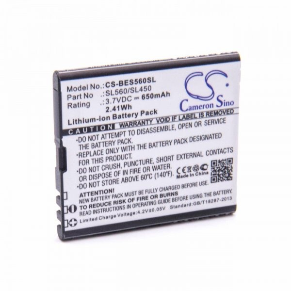 Baterija za Beafon SL450 / SL560, 650 mAh - slika 2