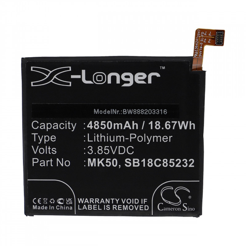 Baterija za Motorola Moto G 5G / One 5G Ace / XT2113, 4850 mAh - slika 2