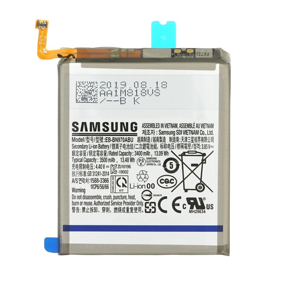 Baterija za Samsung Galaxy Note 10 / SM-N970, originalna, 3500 mAh - slika 2