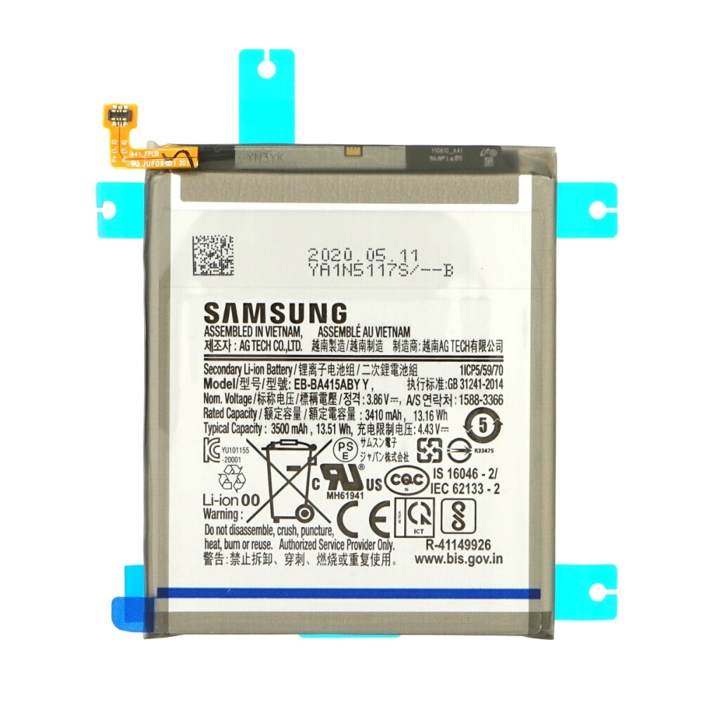 Baterija za Samsung Galaxy A41, SM-A415, originalna, 3500 mAh - slika 2