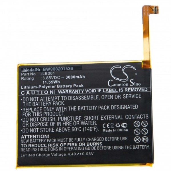 Baterija za Lenovo K320T, 3000 mAh - slika 2