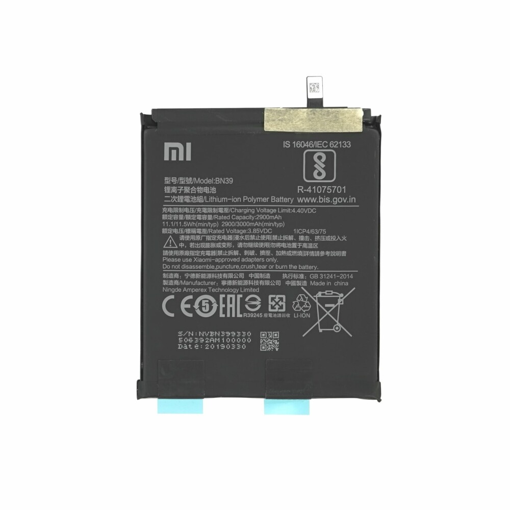 Baterija za Xiaomi Mi Play, BN39, originalna, 3000 mAh - slika 2