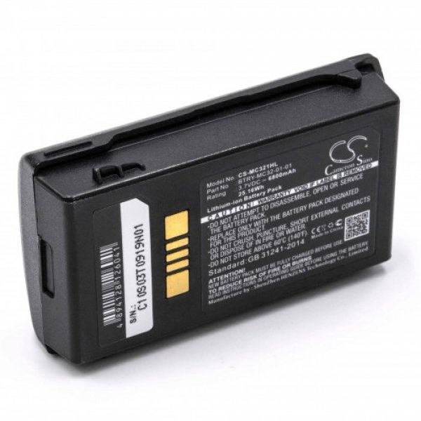 Baterija za Symbol MC3200 / Motorola MC3200, 6800 mAh - slika 2