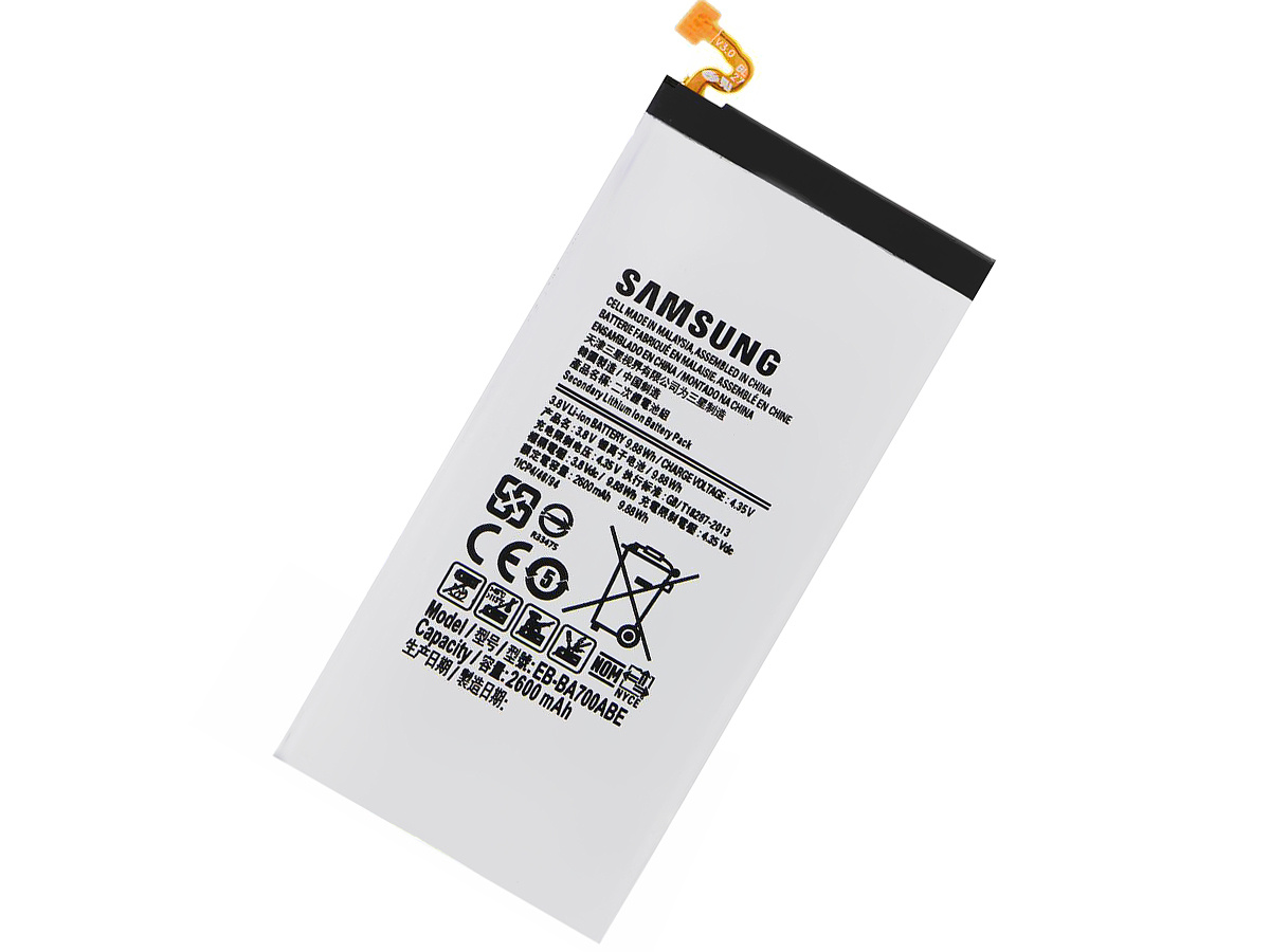 Baterija za Samsung Galaxy A7 (2014) / SM-A700, originalna, 2600 mAh - slika 2