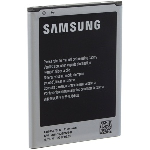 <b>Opis:</b><br><ul><li><b>Originalna baterija proizvajalca Samsung</b><br></li><li>Najsodobnejša tehnologija omogoča veliko ciklov polnjenja in praznjenja<br></li><li>Li-Ion celice so prijazne okolju, obenem pa zagotavljajo delovanje brez spominskega učinka<br></li><li>Termično stikalo ščiti baterijske celice pred pregrevanjem, prenapolnitvijo in kratkim stikom<br></li><li>Visoka kapaciteta baterije, podaljšan čas delovanja pri mirovanju naprave, zelo počasno samopraznjenje<br></li><li>Baterijo polnimo z originalnim ali nadomestnim polnilcem<br></li><li>Certifikati CE in ROHS</li><li>Bulk pakiranje<br></li></ul><br><br><p><b>Originalne oznake:</b><br></p><ul><li>EB595675LUCSTD</li><li>EB595675LU<br></li></ul><br><p><b>Primerno za:</b></p><p>Samsung:</p><ul><li>Galaxy Note 2, GT-N7100, SCH-N719, SGH-N025, SC-02E, GT-N7102, SGH-T889</li></ul><br><b>Lastnosti:</b><ul><li>Proizvajalec: Samsung</li><li>Vrsta: Li-Ion</li><li>Napetost: 3,8 V</li><li>Kapaciteta: 3.100 mAh (11,78 Wh)</li></ul><br>