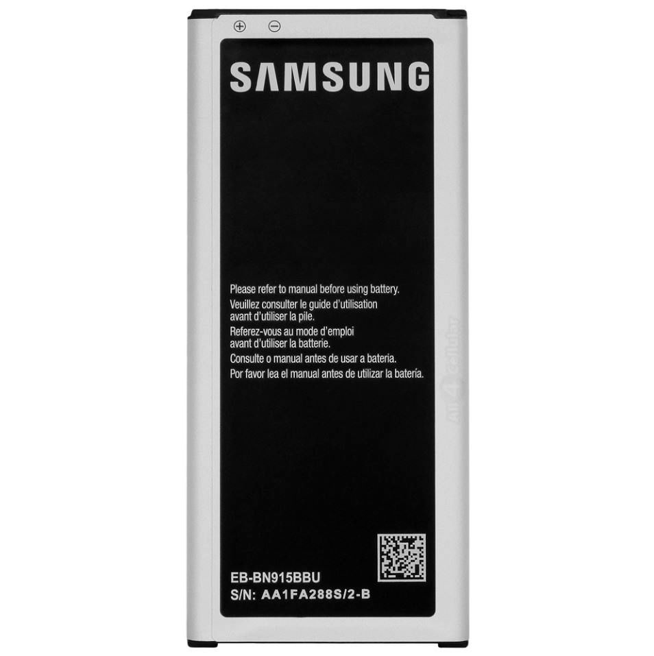Opis:Originalna baterija proizvajalca SamsungNajsodobnejša tehnologija omogoča veliko ciklov polnjenja in praznjenjaLi-Ion celice so prijazne okolju, obenem pa zagotavljajo delovanje brez spominskega učinkaTermično stikalo ščiti baterijske celice pred pregrevanjem, prenapolnitvijo in kratkim stikomVisoka kapaciteta baterije, podaljšan čas delovanja pri mirovanju naprave, zelo počasno samopraznjenjeBaterijo polnimo z originalnim ali nadomestnim polnilcemCertifikati CE in ROHSOriginalne oznake:CS-SMN915XLEB-BN915BBCEB-BN915BBEEB-BN915BBKPrimerno za:Samsung:Galaxy Note Edge, Galaxy Note Edge 4G, SM-N915, SM-N9150, SM-N915A, SM-N915D, SM-N915F, SM-N915FY, SM-N915G, SM-N915J, SM-N915K, SM-N915L, SM-N915P, SM-N915R4, SM-N915S, SM-N915V, SM-N915YLastnosti:Proizvajalec: SamsungVrsta: Li-IonNapetost: 3,8 VKapaciteta: 3.000 mAh (11,4 Wh)