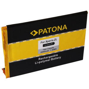 <b>Opis:</b><br><ul><li>Nadomestna baterija je izdelana po zasnovi in tehnologiji nemškega proizvajalca Patona, kar zagotavlja odlično kvaliteto<br></li><li>Najsodobnejša tehnologija omogoča veliko ciklov polnjenja in praznjenja<br></li><li>Li-Polymer celice so prijazne okolju, obenem pa zagotavljajo delovanje brez spominskega učinka<br></li><li>Termično stikalo ščiti baterijske celice pred pregrevanjem, prenapolnitvijo in kratkim stikom<br></li><li>Visoka kapaciteta baterije, podaljšan čas delovanja pri mirovanju naprave, zelo počasno samopraznjenje<br></li><li>100% kompatibilnost z originalno baterijo</li><li>Baterijo polnimo z originalnim ali nadomestnim polnilcem</li><li>Certifikati CE in ROHS</li></ul><br><br><p><b>Originalne oznake:</b><br></p><ul><li>LIS1501ERPC</li><li>1264-3476.1<br></li></ul><br><p><b>Primerno za:</b></p>Sony:<br><ul><li>C6503, Calla DS, CN3, L35a, L35h, L35i, LT35a, LT35h, LT35i, Odin, Odin Gina, Odin Rimy, S39h, Xperia C, Xperia C6502, Xperia C6503, Xperia C6505, Xperia C6506, Xperia X, Xperia ZL, Xperia ZQ</li></ul><br><b>Lastnosti:</b><ul><li>Proizvajalec: Patona</li><li>Vrsta: Li-Polymer</li><li>Napetost: 3,7 V</li><li>Kapaciteta: 2.000 mAh (7,4 Wh)</li></ul><br>