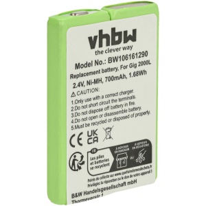 <p>Kvalitetna Ni-MH baterija nemškega proizvajalca VHBW.</p>