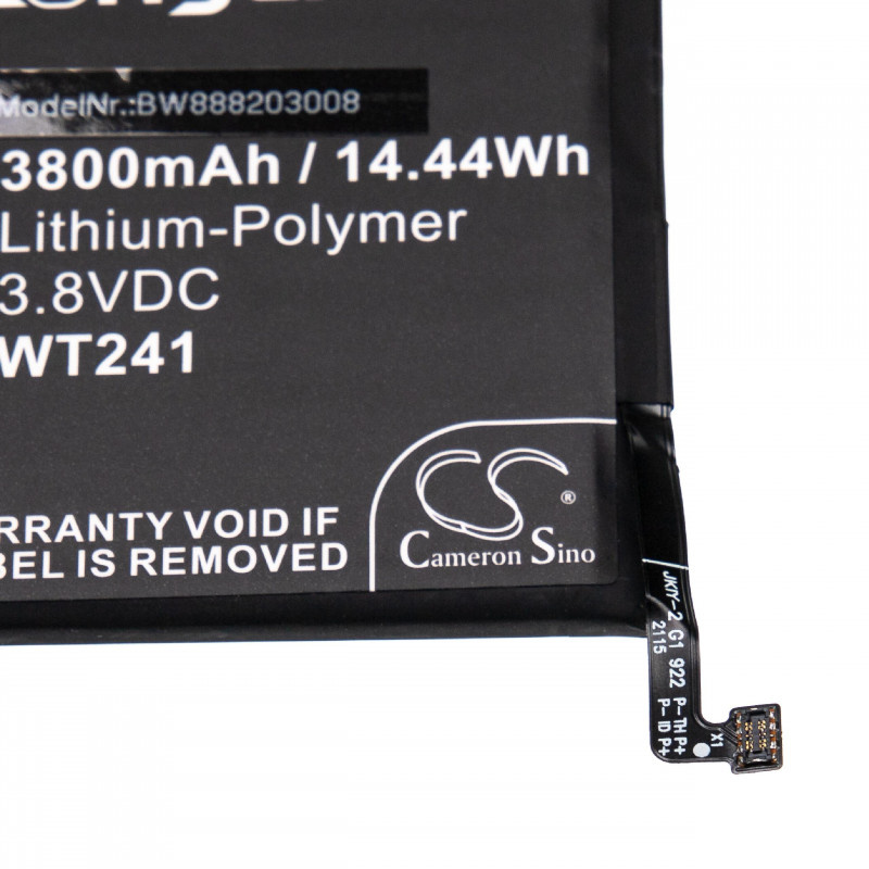Baterija za Nokia 3 V, WT241, 3800 mAh - slika 3